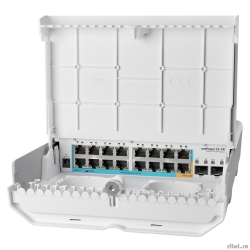 MikroTik CRS318-1Fi-15Fr-2S-OUT ���������� �����������,  15FR with RouterOS L5 license  [��������: 1 ���]