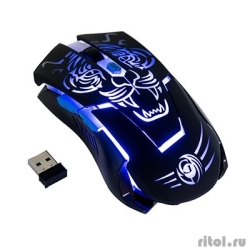 ���� MRGK-12UR Dialog Gan-Kata RF 2.4G Optical - �������, 6 ������+�����, RGB ���������, USB   [��������: 6 �������]