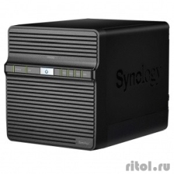 Synology DS420J   QC1,4GhzCPU/1GB/RAID0,1,5,6,10/up to 4HDDs SATA(3,5&apos; &apos;)/2xUSB3.0/1GigEth/iSCSI/2xIPcam(upto 16)/1xPS/2YW  [: 3 ]