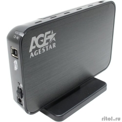 AgeStar 3UB3A8-6G (Black) ����� ���, usb3.0 to 3,5"hdd SATA ��������   [��������: 1 ���]