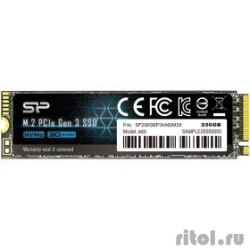Silicon Power SSD M.2 256Gb A60 SP256GBP34A60M28  [��������: 3 ����]