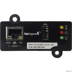 PowerCom SNMP adapter DA 807 (with USB port) (1130181)  [��������: 1 ���]