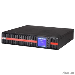 PowerCom Macan MRT-1500SE ��� {Online, 1500VA / 1500W, Rack/Tower, IEC, LCD, Serial+USB, SNMPslot, �����. ���. �������} (1168817)  [��������: 2 ����]