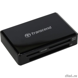 ������� ��������� ����������� ����� ������ Transcend USB 3.0 Transcend All-in-1 Multi Card Reader, Black [TS-RDF8K2]  [��������: 6 �������]