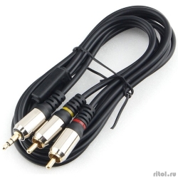 ������ ����� Cablexpert CCAB-02-35M2RM-1.5MB. 3.5 ����(M)/2� RCA (M), ������, 1.5�, �������  [��������: 3 ������]