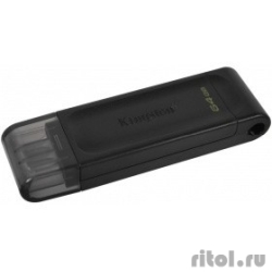 Kingston USB Drive 64GB DataTraveler 70 DT70/64GB USB Type C 3.2 ������  [��������: 1 ���]