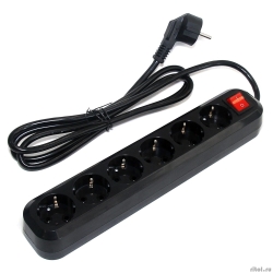 5bites SP6B-318 ������� ������ 6S / 3*1.5MM2 / 16A / ABS / 1.8M / BLACK  [��������: 1 ���]