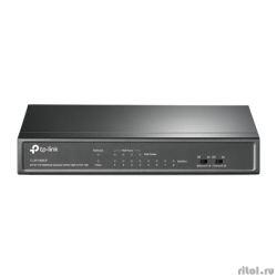 TP-Link TL-SF1008LP ���������� ���������� � 8 ������� 10/100 ����/� (4 ����� PoE+)  [��������: 3 ����]