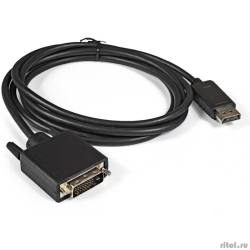 Exegate EX284908RUS ������-���������� DisplayPort -DVI ExeGate EX-CC-DPM-DVIM-1.8 (20M/25M, 1,8�, �����)  [��������: 1 ���]