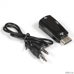 Exegate EX284927RUS ���������� HDMI-VGA ExeGate EX-HDMIM-VGAF-C (19M/15F)  [��������: 1 ���]