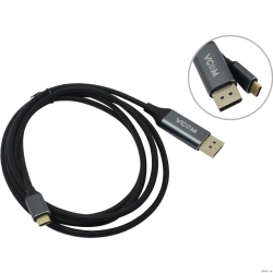 VCOM CU422MC-1.8M ������-������� USB 3.1 Type-Cm --> DP(m) 4K@60Hz, 1.8m , Aluminium Shell,VCOM  <CU422MC-1.8M> [4895182217164]  [��������: 1 ���]