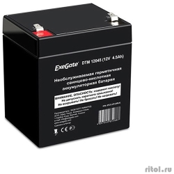 Exegate EX282945RUS �������������� ������� DTM 6012 (6V 1.2Ah, ������ F1)  [��������: 1 ���]