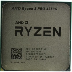 CPU AMD Ryzen 3 PRO 4350G OEM (100-000000148) {3,80GHz, Turbo 4,00GHz, Radeon Graphics, AM4}  [��������: 1 ���]