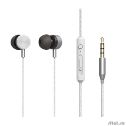 RITMIX RH-127M Silver {10 ��, 20-20000 ��, 32 ��, 95 �� � 3 ��, ���: -42 �� � 3 ��, Jack 3,5 ��, 1,2 �, ����������� ���������, ������������� ������ + �������}  [��������: 1 ���]