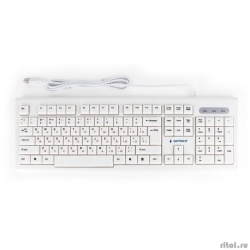 ���������� Gembird KB-8354U,{USB, �������/�����, 104 �������, ������ 1,45�}  [��������: 1 ���]