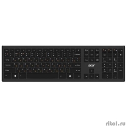 Acer OKR010 [ZL.KBDEE.003] Wireless keyboard USB slim Multimedia black   [��������: 1 ���]