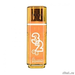 Smartbuy USB Drive 32Gb Glossy series Orange SB32GBGS-Or  [��������: 2 ����]