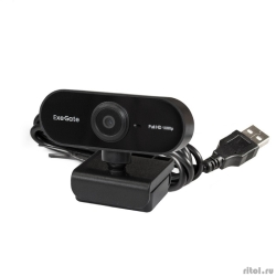 Exegate EX287379RUS ���-������ ExeGate Stream C925 FullHD T-Tripod (������� 1/3" 2 ��, 1920�1080, 1080P, 30fps, 4-�������� ��������, ������, ������������� �����, USB, �������� � ���������������, �����  [��������: 1 ���]