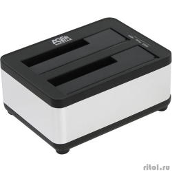 AgeStar 3UBT8 (SILVER) ��� ������� ��� HDD 2.5"/3.5" SATA clone, USB3.0, �������+��������, �����������,  [��������: 6 �������]