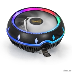 Exegate EX286156RUS ����� ExeGate Dark Magic EE126M-PWM.RGB (Al black coating, LGA775/1150/1151/1155/1156/1200/1700/AM2/AM2+/AM3/AM3+/AM4/FM1/FM2/754/939/940,TDP100W,Fan120mm,PWM, 900-2000RPM, Hydro b  [��������: 1 ���]