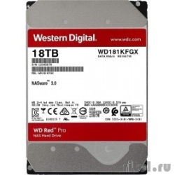 18TB WD Red Pro (WD181KFGX) {Serial ATA III, 7200- rpm,512Mb, 3.5"}  [��������: 1 ���]