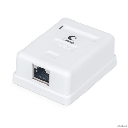 Cabeus WS-8P8C-Cat.5e-SH-1 ������� ������������ RJ-45(8P8C), ��������� 5e, ��������������, ���������, �������, Dual IDC  [��������: 2 ������]