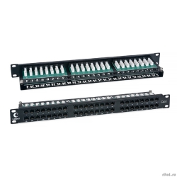 Cabeus PLHD-48-Cat.6-Dual IDC-1U ����-������ ������� ��������� 19", 1U, 48 ������ RJ-45, ��������� 6  [��������: 2 ������]