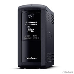 ��� CyberPower VP1000ELCD {Line-Interactive, Tower, 1000VA/550W USB/RS-232/RJ11/45  (4 EURO), 12�/9 �� � 1}  [��������: 2 ����]