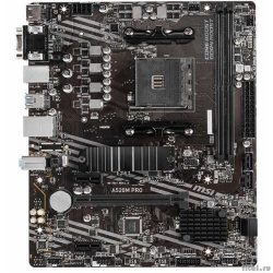 MSI A520M PRO {Soc-AM4 AMD A520 2xDDR4 mATX AC`97 8ch(7.1) GbLAN RAID+VGA+HDMI+DP}  [��������: 3 ����]