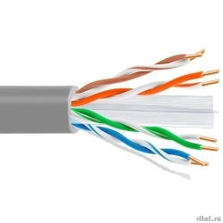 5bites ������ US6575-305A ����� ���� UTP / SOLID / 6CAT / 23AWG / CCA / PVC / GREY / 305M  [��������: 1 ���]