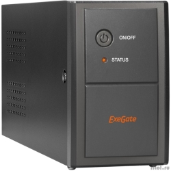 Exegate EP285473RUS ��� ExeGate Power Back BNB-850.LED.AVR.C13.RJ <850VA/480W, LED, AVR,4*IEC-C13, RJ45/11, Black>  [��������: 1 ���]