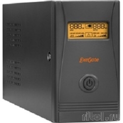 Exegate EP285476RUS  ExeGate Power Smart ULB-850.LCD.AVR.C13.RJ.USB &lt;850VA/480W, LCD, AVR, 4*IEC-C13, RJ45/11, USB, Black>  [: 1 ]