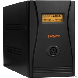 Exegate EP285500RUS ��� ExeGate SpecialPro Smart LLB-1500.LCD.AVR.C13.RJ.USB <1500VA/950W, LCD, AVR, 6*IEC-C13, RJ45/11, USB, Black>  [��������: 1 ���]