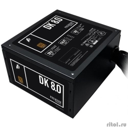 1STPLAYER ���� ������� DK PREMIUM 800W / ATX 2.4, APFC, 80 PLUS BRONZE, 120mm fan / PS-800AX  [��������: 3 ����]