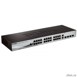 D-Link DGS-1210-28/ME/B2A ����������� L2 ����������, 24x1000Base-T, 4x1000Base-X SFP, AC 220�/DC 12�(� ������������ ����������� ������� ������� �����������)  [��������: 1 ���]