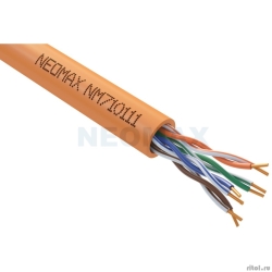 ������ NEOMAX [NM710111] U/UTP cat.5e 4x2x0.52, 24 AWG, ����, ZH ��(�)-HF (LSZH), ���������� (305 �), ���������;  Fluke Tested  [��������: 5 ���]