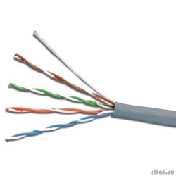 Exegate EX289281RUS ������ ExeGate UTP4-C5e-CU-S25-IN-LSZH-GR-305 UTP 4 ���� ���.5e ����, 25AWG, LSZH, ����� 305�, �����  [��������: 1 ���]