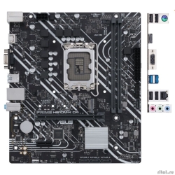 ASUS PRIME H610M-K D4 (Socket 1700, mATX, 2xDDR4(64GB), VGA/HDMI 2.1, 1xPCIe 4.0x16/1xPCIe 3.0/1xLAN, 4xSATA 6Gb/s, 1xM.2, 2xUSB 3.2, 4xUSB 2.0, 1xPS/2)  [��������: 3 ����]