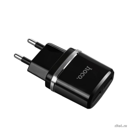 HOCO HC-63094 C12/ ������� ��/ 2 USB/ �����: 12W/ Black  [��������: 1 ���]