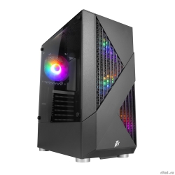 1STPLAYER ������ FIREROSE F3-A Black / ATX, TG / 4x120mm LED fans inc. / F3-A-BK-4F1  [��������: 1 ���]