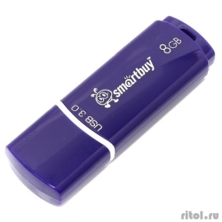 Smartbuy USB Drive 8GB Crown Blue (SB8GBCRW-Bl)   [��������: 1 ���]