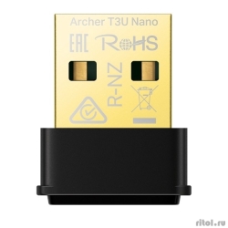TP-Link Archer T3U Nano AC1300 ���������������� Wi-Fi USB-������� � ���������� MU-MIMO  [��������: 3 ����]