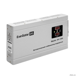 Exegate EX291738RUS ������������ ���������� ExeGate Master AV-1500 (1500��, 140-260�, ����. ��������� ����/���. ����������, 220±8%, ��� 98%, 5 ������� ������, ��������, �����.������, �����������, RTL  [��������: 1 ���]