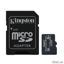������������ ����� ������ Micro SecureDigital 8Gb Kingston Class10  [SDCIT2/8GB] Industrial Temperature Class UHS-I � ���������  [��������: 1 ���]