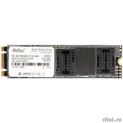 Netac 512GB M.2 2280 SATA3 N535N 3D NAND SSD, R/W up to 540/490MB/s [NT01N535N-512G-N8X]  [��������: 1 ���]