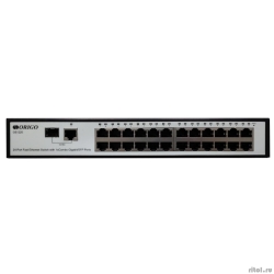 ORIGO OS1225/A1A ������������� ���������� 24x100Base-TX, 1xCombo 1000Base-T/SFP, ������ ������  [��������: 1 ���]
