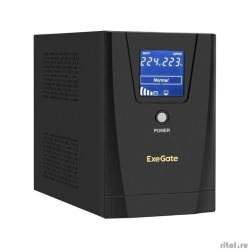 Exegate EX292803RUS ��� ExeGate SpecialPro Smart LLB-1600.LCD.AVR.2SH.3C13 <1600VA/950W, LCD, AVR, 2*Schuko+3*C13, �����.������, ������������� ������, Black>  [��������: 1 ���]