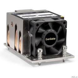 Exegate EX293436RUS ESNK-P0063AP4.PWM.2U.SP3.Cu {Al+Cu, 2U, 4 ����. ������, LGA SP3, TDP 240W, PWM, 1600-6800RPM, 2 ball bearing, 4pin, 54,3db, 440�, �� ������, � �����������} RTL  [��������: 6 �������]
