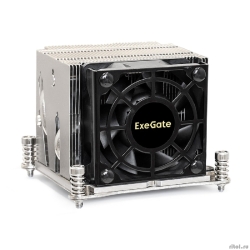 Exegate EX293443RUS ����� ExeGate ESNK-P0048AP4.PWM.2U.2011.Cu (Al+Cu, 2U, 4 ����. ������, LGA2011/2066, TDP 135W, Fan 80mm, PWM, 2100-6800RPM, 2 ball bearing, 4pin, 52db, 345�, �� ������, � ���������  [��������: 1 ���]