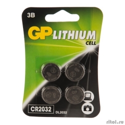 GP CR2032-2CRU4 40/2400 (4 ��. � ��-��)  [��������: 5 ���]
